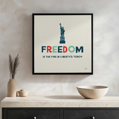 Freedom Liberty by Michael Mullan Art Print