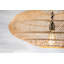 Grand luminaire suspendu en rotin naturel moderne