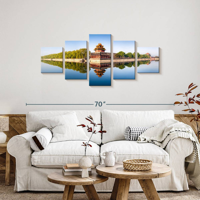 Beijing Watchtower, 24" H x 55" W