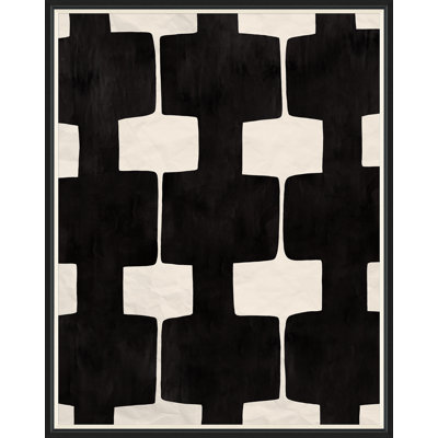 Black And White Abstract 4 Print by Paule Marrot