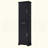 Tall Bathroom Storage Cabinet, Freestanding Storage Cabinet With Two Doors And Adjustable Shelves, Door Shelve Design, MDF Board With Painted Finish