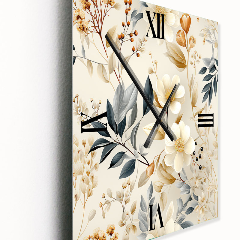 Jannett - Horloge murale moderne bohémienne et éclectique, Moyen