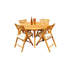Surfliner Outdoor Teak Dining Set-1445954377-1445954379