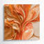 Art mural abstrait aquarelle sur toile brune-1894918375