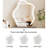 Makeup Vanity with Light mirror,6 drawers