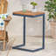 Table d'appoint en forme de C