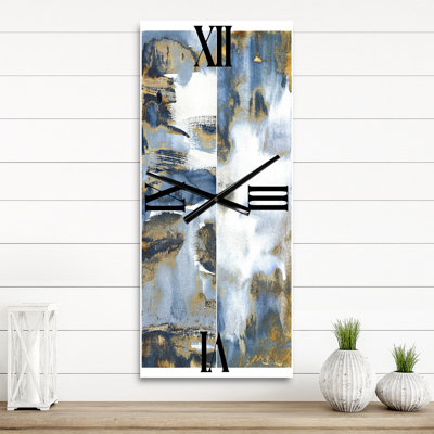 Horloge murale Abstract Waves III