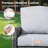 Gretna Wicker Outdoor Lounge Chair-80610389-80001252