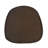 Non-Slip Mid Century Modern Shell Chair Cushion, Extra Thick Filling, Set of 4-621102606