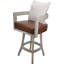 Vinyle marbré Megill - coussin crème-69564598-80815504-80815506