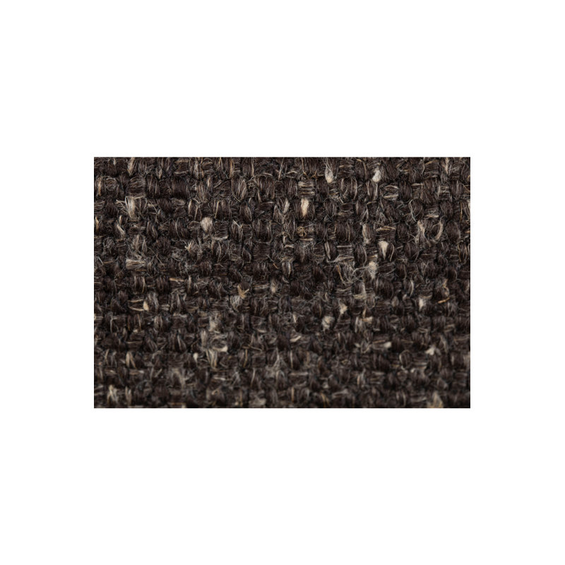 Sense Square Ottoman, Brown Polyester Blend