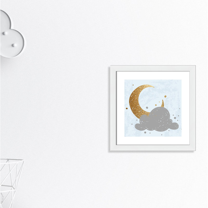 Good Night Plants & Flowers, 16" H x 16" W x 0.63" D, White Framed