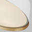 Moosup Glass Flush Mount-803389168