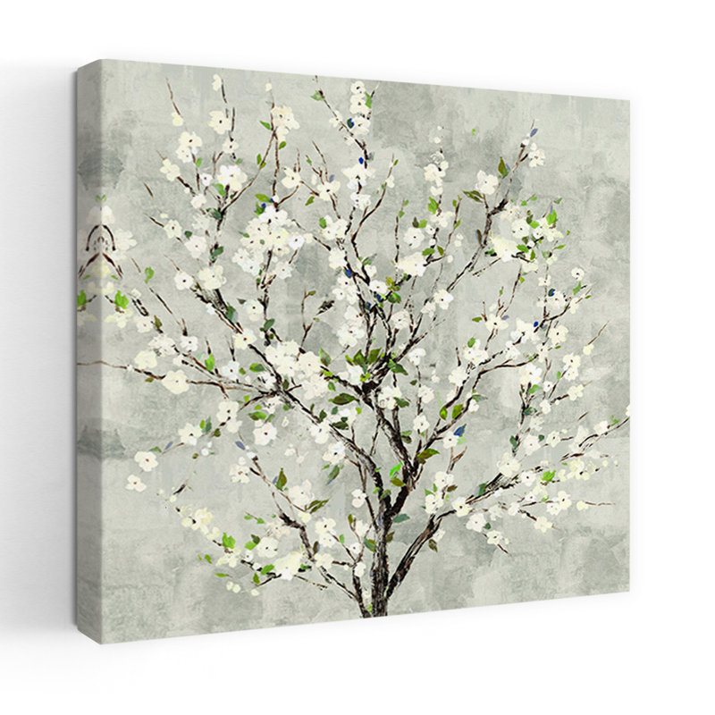Bloom, arbre, délicat, nature, abstrait, art printanier, H 24 po x l 24 po