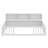 Floor Bed With Side Bookcase,Shelves,Guardrails-1951100599