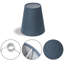 Abat-jour empire en lin 6,5 "pour appliques murales et luminaires suspendus-568081817