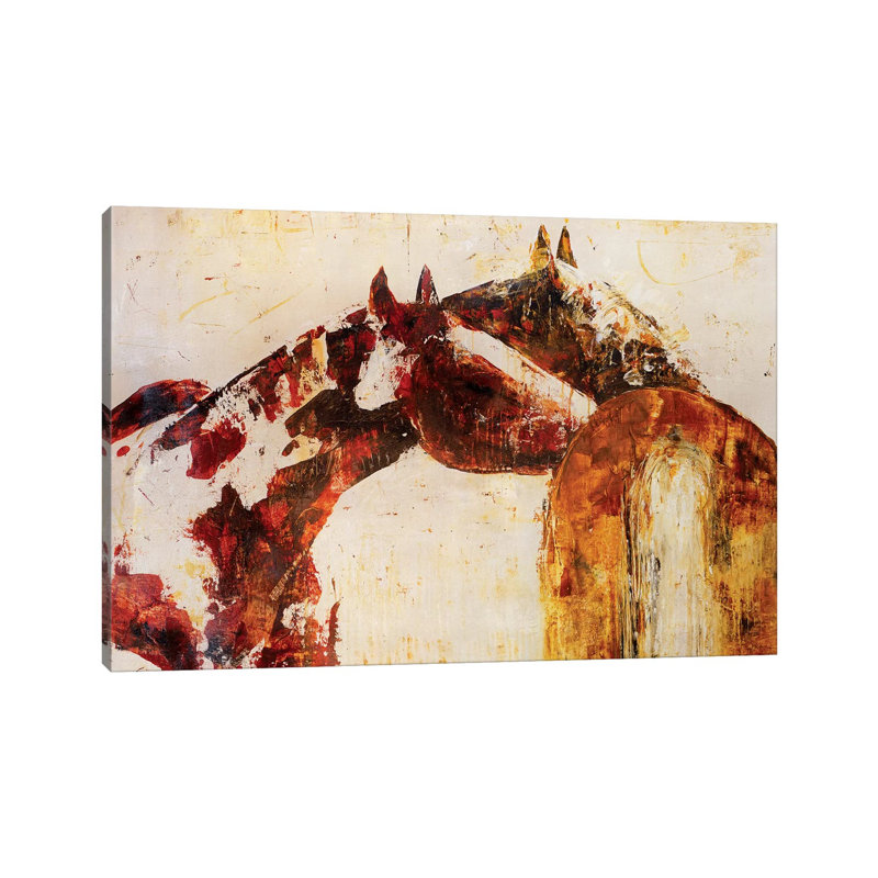 «Paint and Play» par Julian Spencer, reproduction d'art encadrée, Pas de tapis, Toile tendue, H 8 po x l 12 po x P 0,75 po