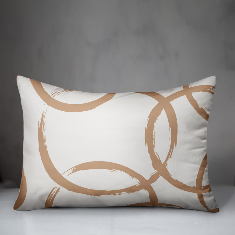 Ducret Outdoor Rectangular Pillow Cover & Insert, Tan