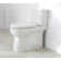 Toilette allongée deux pièces ErgoHeight de 1,28 gallon par pouce carré (siège inclus) Wicker Park