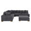 Canapé modulaire rembourré 6 pièces Bonsell-1841713913