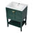 Bathroom Vanity with Top Sink Modern Bathroom Storage Cabinet with 2 Doors