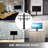 Motorized TV Lift Mount with Height Adjustment and Remote Control