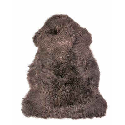 Izola Chocolate Handmade Sheepskin Rug