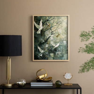 ANIMALS Series XLVI, reproduction encadrée - bois massif