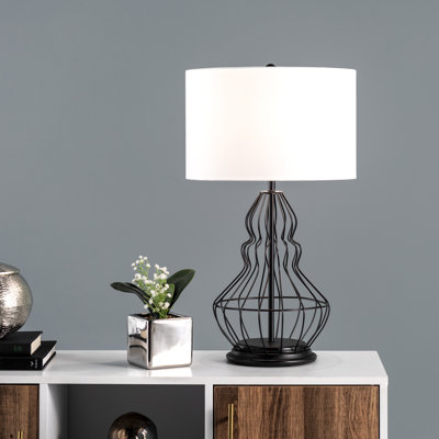 Lampe de table en bronze 25 po