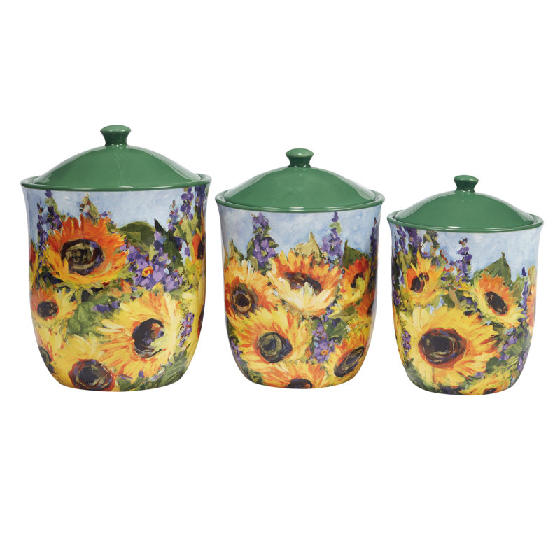 Ensemble de pots de tournesol 3 pièces 54, 72, 104 oz