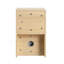Petite étagère de rangement murale 12 po, contreplaqué, chêne blanc américain-511340207