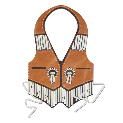 Pkgd Plastic Western Vest - 24 Pack