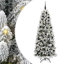 Artificial Christmas Tree with 300 LEDs White-2143260998-2143260992