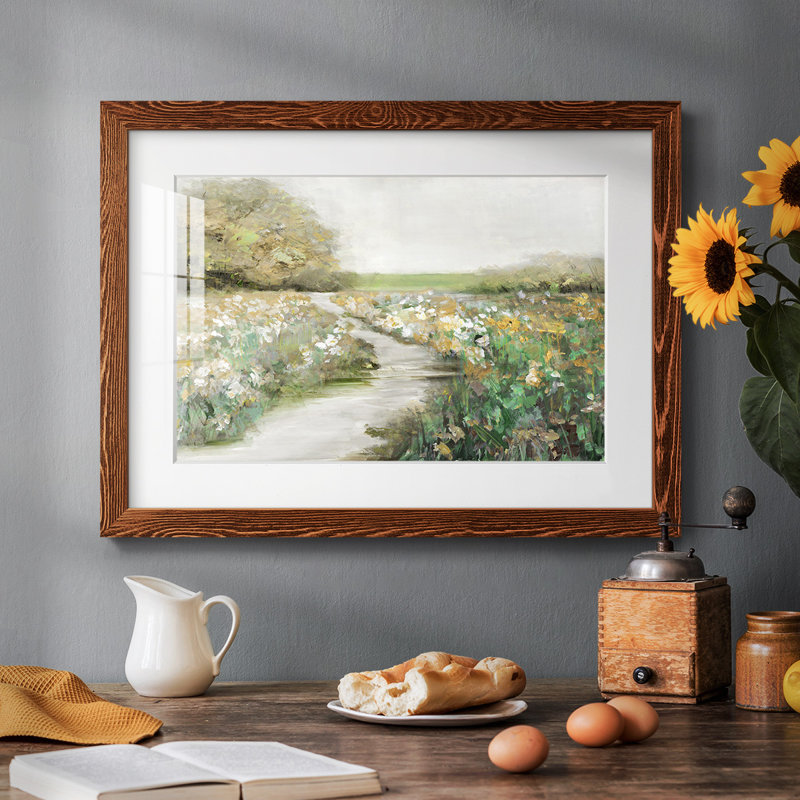Quiet Meadow - reproduction de cadre photo unique, Érable, H 28 po x l 42 po x P 1,5 po