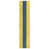 Jaune / bleu marine / jaune sélectionné
