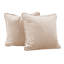 Coussin rectangulaire en microfibre lombaire avec passepoil, paquet de 2-114638936-114638967