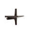 PI Mahogany Solid Wood Bracket Shelf-858588239