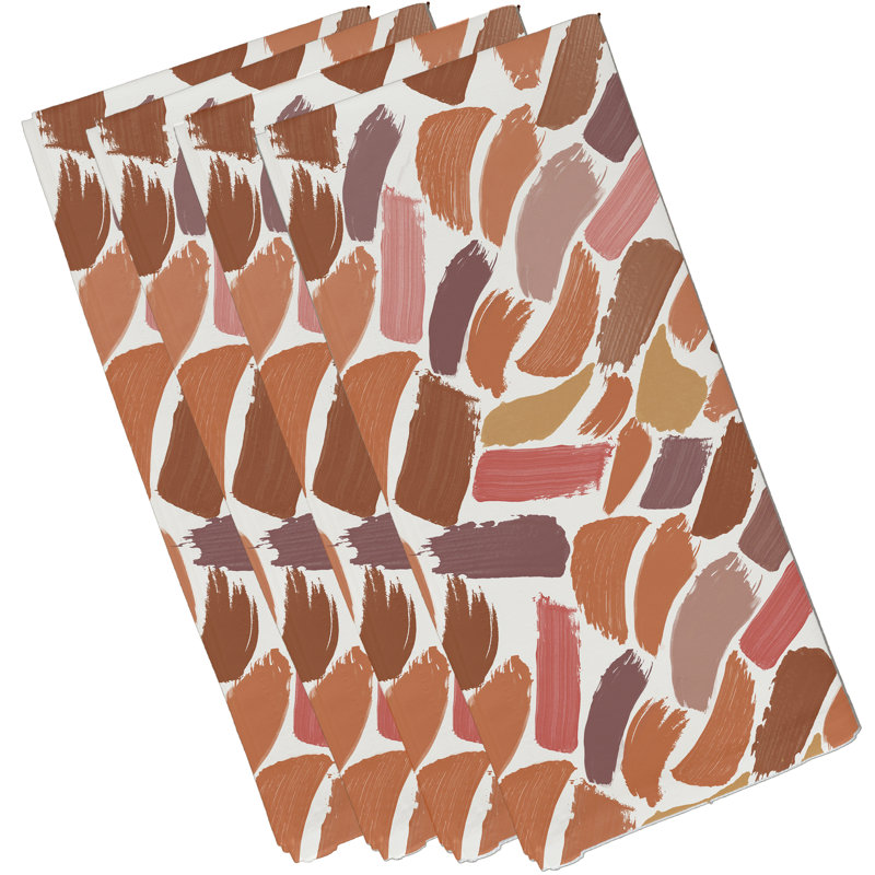 Ensemble de serviettes 4 pièces Alfarata Novelty, Orange