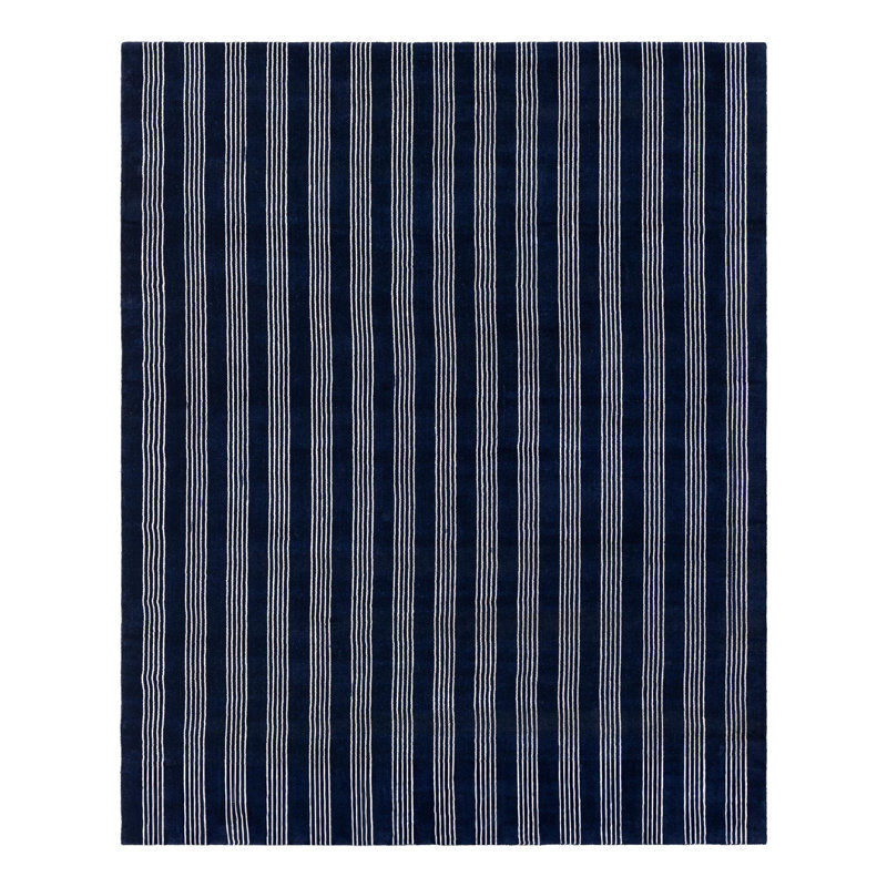 Jill Zarin Winchester Natural Wool Rug, Rectangle 7'10" x 10'