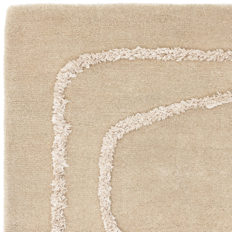 Brinlie Abstract Wool Hand Tufted Area Rug, Rectangle 200 x 300cm
