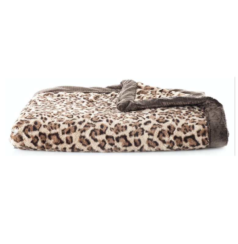 Leopard Lush Luxury Mini Baby Blanket