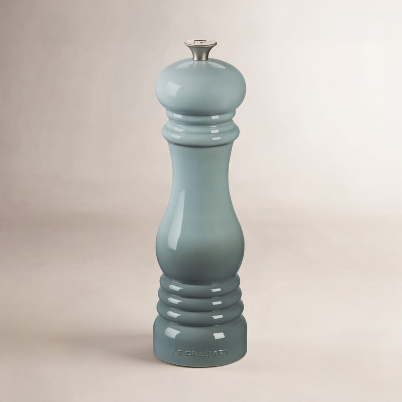 Le Creuset Classic Pepper Mill, 8 In, Sea Salt