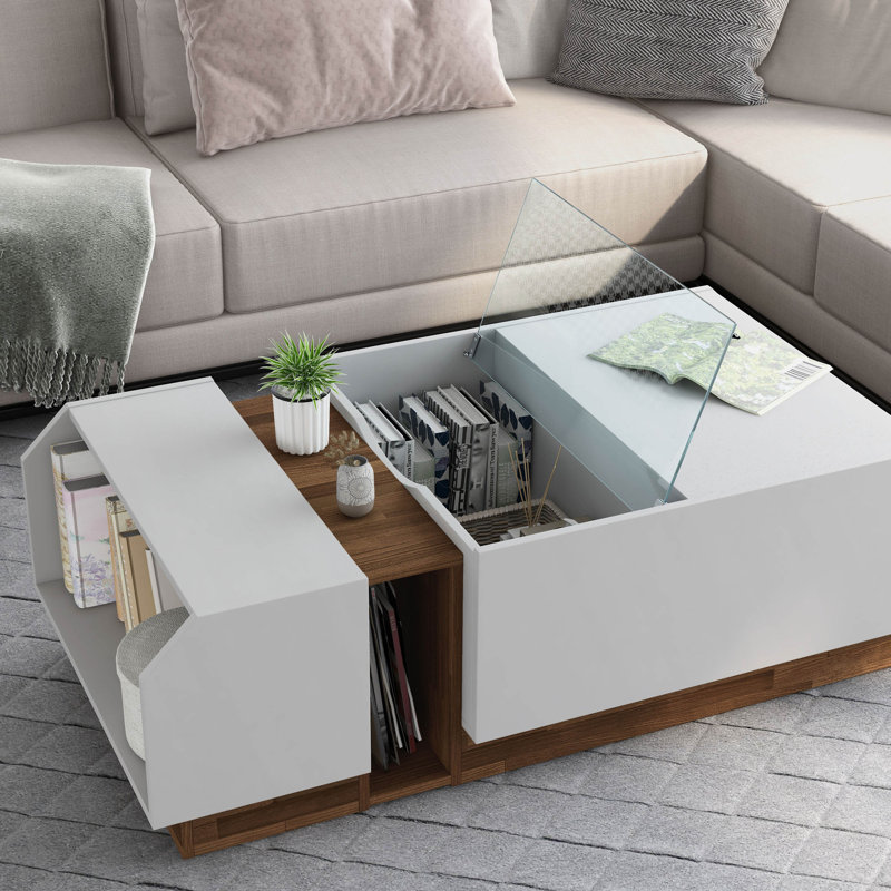 Table basse avec rangement Dundas