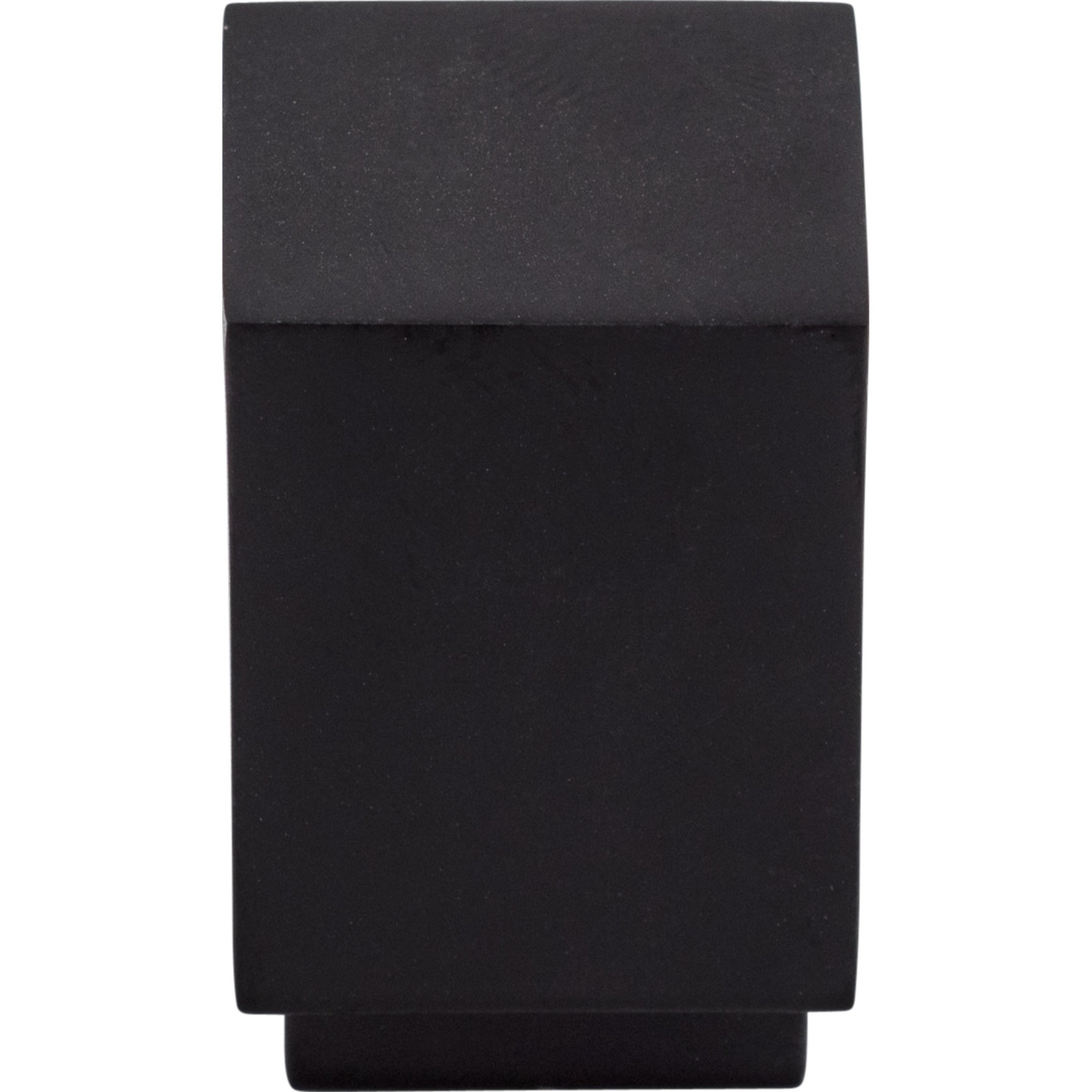 Linear Square Cabinet Knob, Flat Black