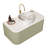 Wall-Mounted Floating Bathroom Vanity With Sink-584527733-584527737