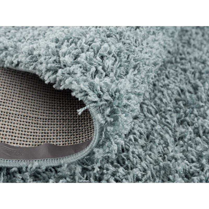 Tapis bleu ardoise Renesha, Tapis de couloir 2 pi x 6 pi