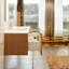 Ensemble de meuble-lavabo mural simple 32 po Kambrey