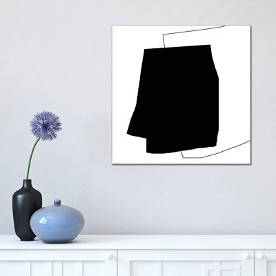 Drafts 1 Piece Wrapped Canvas Wall Art
