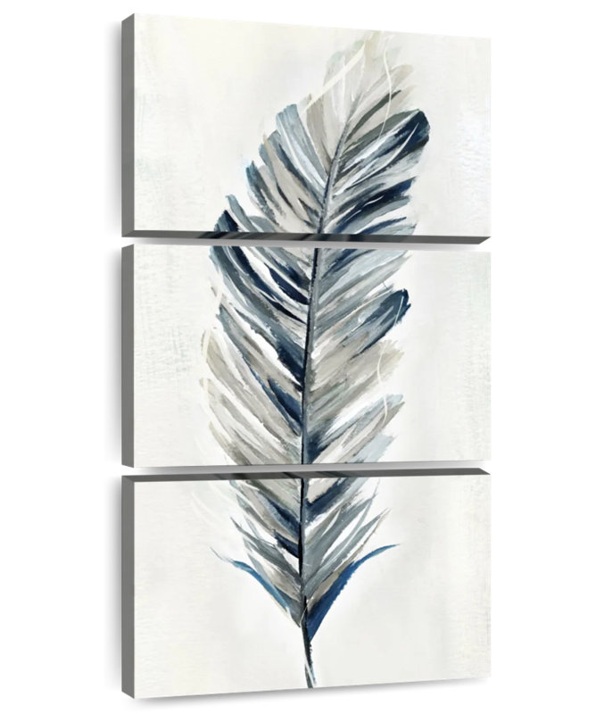 A Soft Feather I, 75" H x 36" W