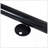 Square Outdoor Steel Picnic Table 46" ,With Umbrella Pole-1271923903